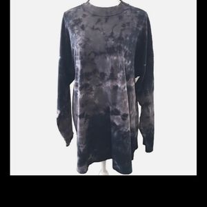 We the free tie dye oversize t shirt